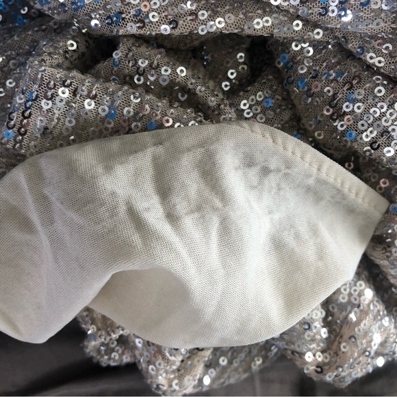 NWT Mac Duggal Leena 26443 Fully Sequined Sleevesless High Slit Long Gown 2 - Picture 11 of 15